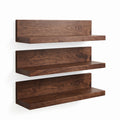 Hidden Bracket Wooden Floating Display Rack